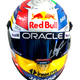 Sergio Perez Autographed  Red Bull 1:2 Mini Helmet
