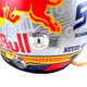 Sergio Perez Autographed  Red Bull 1:2 Mini Helmet