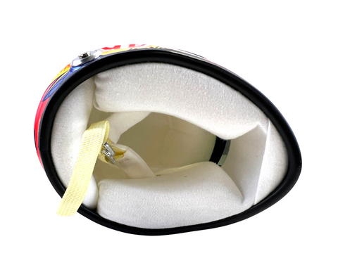 Sergio Perez Autographed  Red Bull 1:2 Mini Helmet