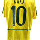Kaka #10 Autographed Nike Brazil National Team Soccer Jersey