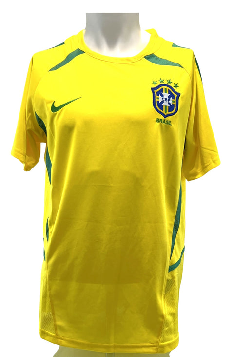 Kaka #10 Autographed Nike Brazil National Team Soccer Jersey