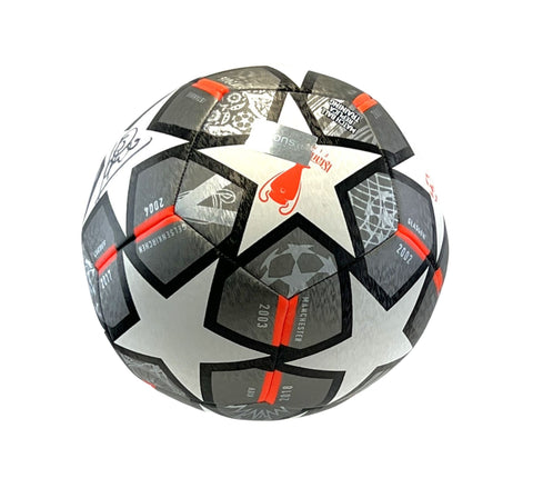 Patrick Kluivert Autographed UEFA Champions League Adidas Football