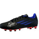Patrick Kluivert Autographed Black and Blue Adidas Cleat