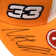 Max Verstappen Autographed #33 Red Bull Puma Hat