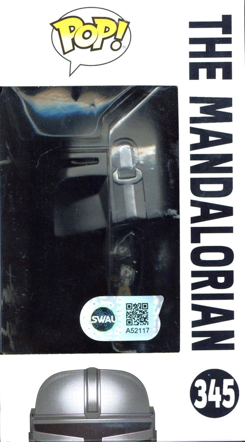 Lateef Crowder and Brendan Wayne Autographed Star Wars The Mandalorian Funko Pop #345