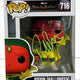 Paul Bettany Autographed Marvel WandaVision Vision Halloween Funko POP #716 JSA