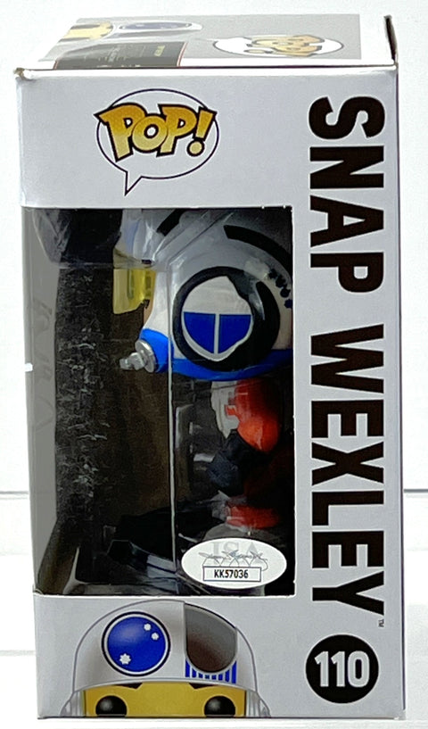 Greg Grunberg Autographed Star Wars Snap Wexley Funko POP #110 JSA