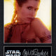 Carrie Fisher as Slave Princess Leia in Star Wars: Return of the Jedi Signed 28cmx36cm Photo Framed