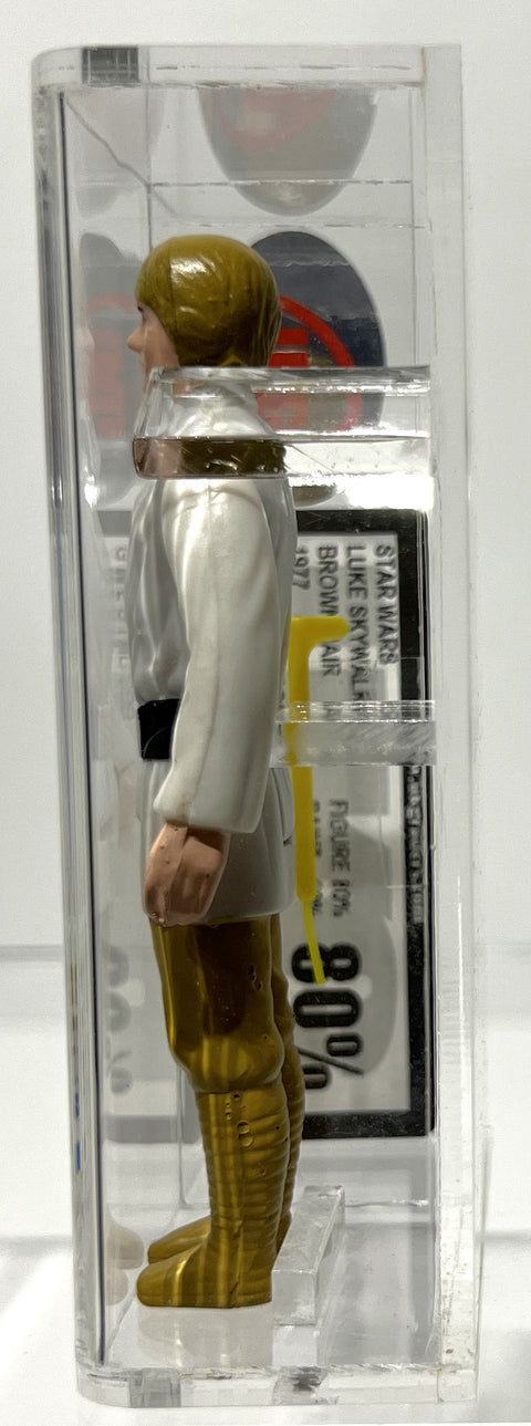 Star Wars Luke Skywalker Brown Hair 1977 G.M.F.G.I. No Coo UKG 80 *SW043586*