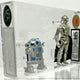 Star Wars R2-D2 Sensorscope 1977 Stamp G.M.F.G.I. No Coo UKG 80 *SW054723* & Star Wars C-3PO R/Limbs 1982 L.F.L. No Coo UKG 90 Gold *SW054722*