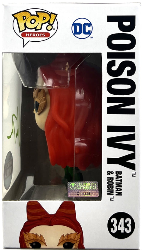Uma Thurman Autographed Batman & Robin Poison Ivy Funko POP Specialty Variant #343