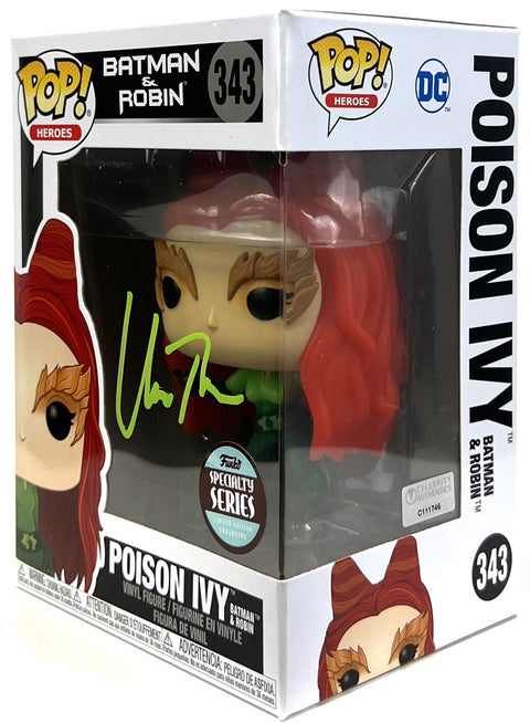 Uma Thurman Autographed Batman & Robin Poison Ivy Funko POP Specialty Variant #343