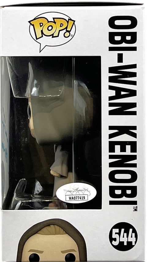 James Arnold Taylor Autographed Star Wars Obi-Wan Kenobi Funko POP #544 JSA