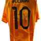 Clarence Seedorf #10 Autographed Nike Modern Netherlands Home Jersey