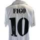 Luis Figo #10 Autographed Real Madrid Home Jersey