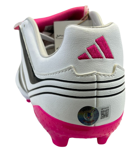 Kaka Autographed White Adidas Predator Pink Tongue Cleat