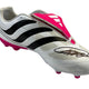 Kaka Autographed White Adidas Predator Pink Tongue Cleat