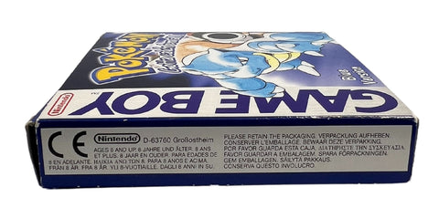 1998 Pokemon Blue Nintendo Gameboy