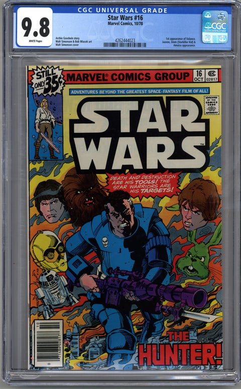 Star Wars #16 CGC 9.8 (W) *4262444023*