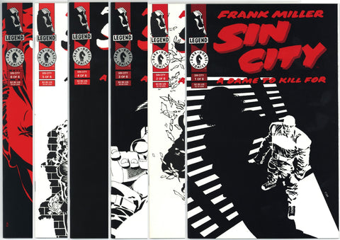 Sin City A Dame to Kill For #1-6 Complete Set NM+