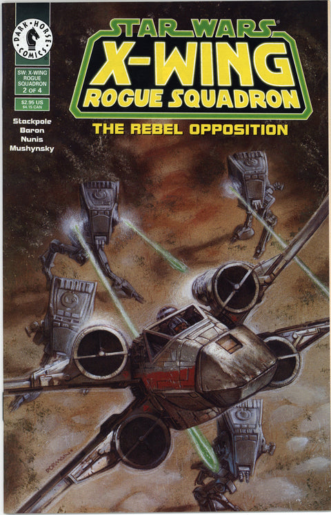 Star Wars X-Wing Rogue Squadron The Rebel Opposition #1-4 NM