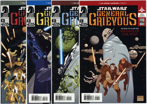 Star Wars General Grievous #1-4 NM