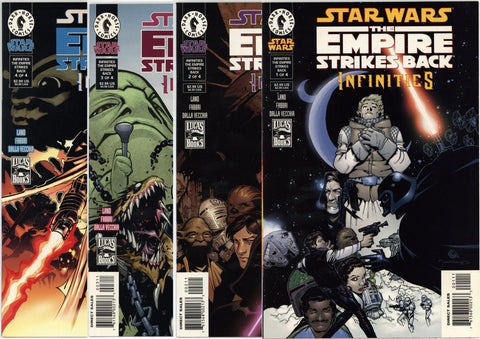 Star Wars Infinities The Empire Strikes Back #1-4 NM+