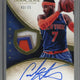 2013/14 Panini Immaculate Carmelo Anthony Patch Auto Card #152 43/75