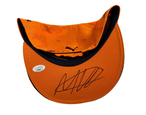Max Verstappen Autographed #1 Red Bull Puma Hat
