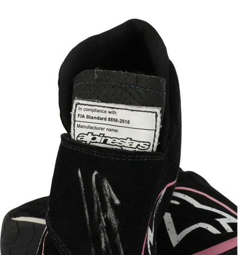 Esteban Ocon Autographed 2023 BWT Alpine United States Grand Prix Race Used Formula 1 Boots