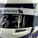 Zhou Guanyu Autographed Alfa Romeo Sauber 1:2 2022 Mini Helmet