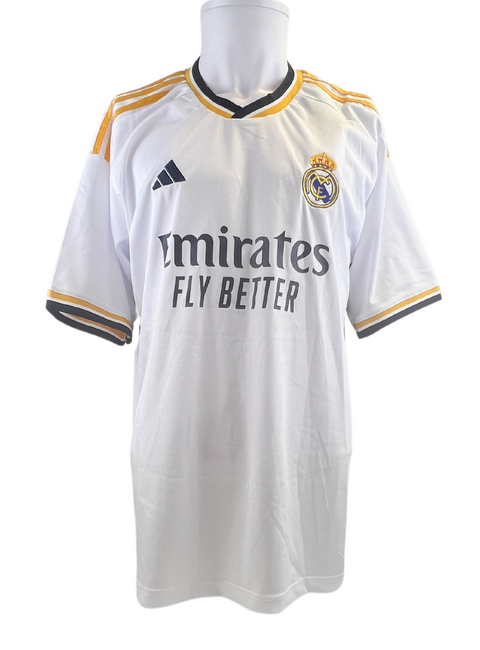 Jude Bellingham #5 Autographed 2023/24 Real Madrid Home Jersey