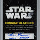 2017 Topps Star Wars Sketch Yoda Colin Arthures 1/1