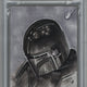 2022 Topps Star Wars Masterwork Sketch-The Mandalorian Kyle Babbitt PSA Authentic 1/1
