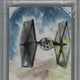 2018 Topps Star Wars Masterwork Sketch-Tie Fighter Basak Cetinkaya PSA Authentic 1/1