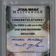 2022 Topps Star Wars Masterwork Ap Sketch-Yoda Michael Munshaw PSA Authentic 1/1