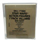 1984 Kenner Star Wars Department Store 7-Pack Villains 655-6237 SKU #71660 CAS 85 *10186607*