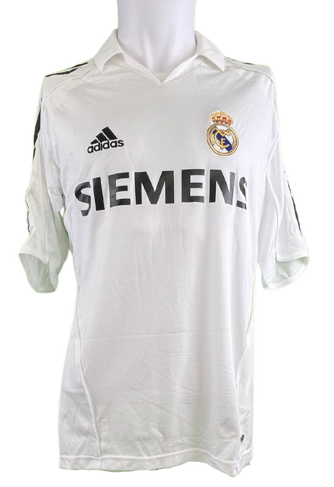 Zinedine Zidane #5 Autographed Adidas Real Madrid Authentic Jersey