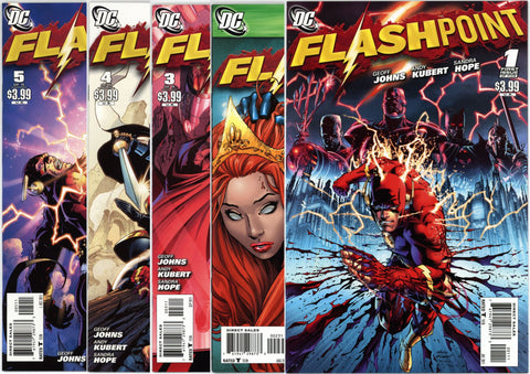 Flashpoint #1-5 Complete Set NM+