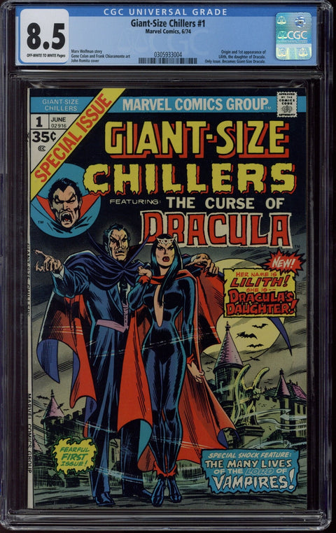 Giant-Size Chillers #1 CGC 8.5 (OW-W) *0305933004*