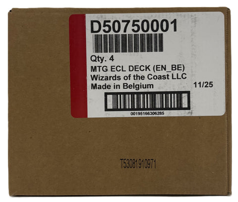 Magic the Gathering Lorwyn Eclipsed Commander 4-Deck Case (Presell)