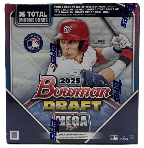 2025 Bowman Draft Baseball Mega (Presell)