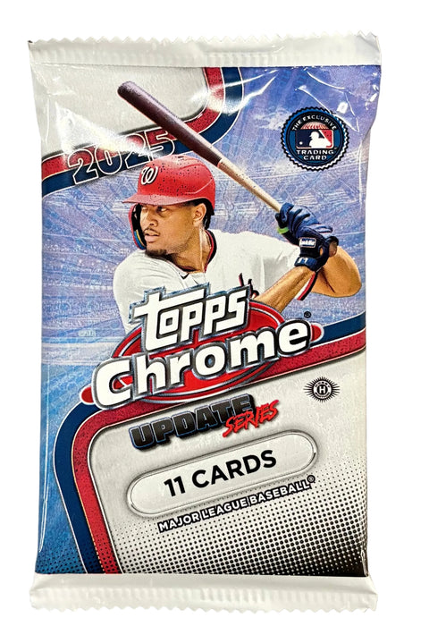 2025 Topps Chrome Update Series Baseball Hobby Jumbo