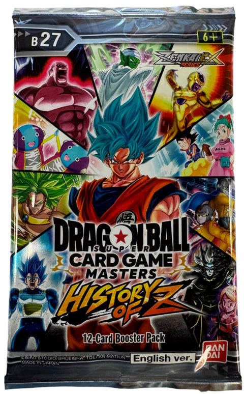 Dragon Ball Super TCG Zenkai Series 10 History of Z Booster