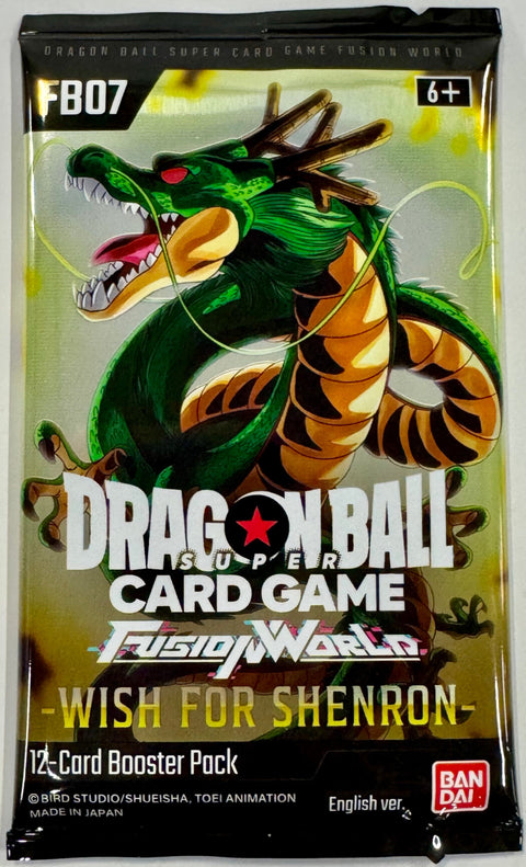 Dragon Ball Super TCG Fusion World 7 Wish for Shenron Booster