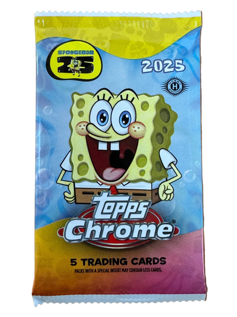 SpongeBob Chrome 25th Anniversary Hobby (Topps 2025)