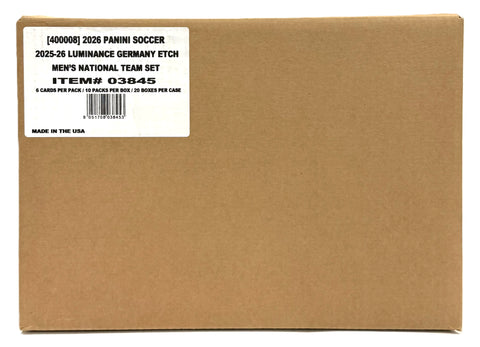 2026 Panini Luminance Germany Soccer Hobby