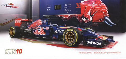 Max Verstappen Autographed Scuderia Toro Rosso Rookie Photo