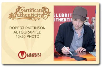 Robert Pattinson Autographed 2022 The Batman Gotham's Caped Crusader 40cm x 50cm Photo Framed