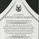2017/18 Panini Immaculate Moments Giannis Antetokounmpo Auto Card #IM-GA 04/49